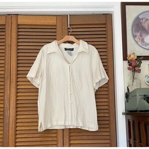 ✨ Sag Harbor Cream Button Down Shirt ✨
